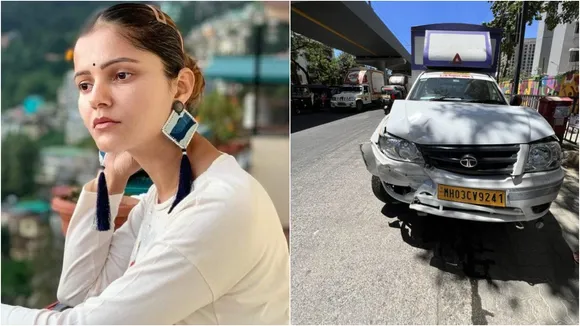 Rubina Dilaik Car Accident