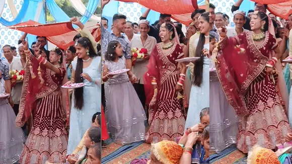 viral bride dance trending video