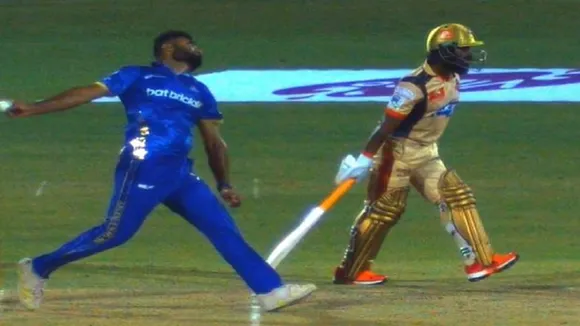 tnpl 2023 abhishek tanwar most run last ball