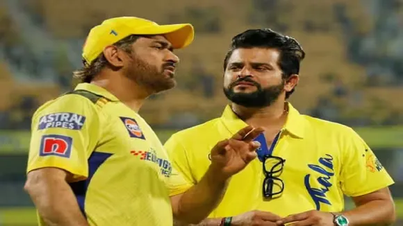 raina dhoni