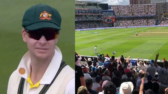 ashes 2023 english fans troll steve smith in fourth day of birmingham