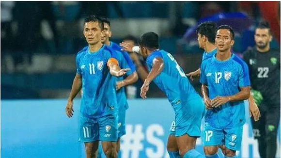 saff championship football india defeat pakistan sunil chhetri