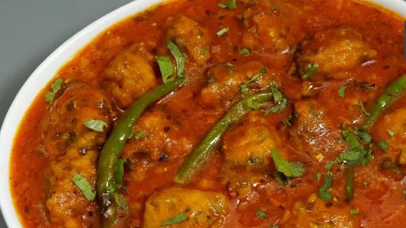 corn kofta sabji recipe