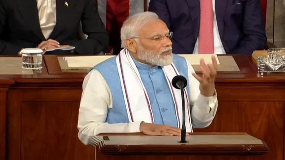 PM Modi in US Congress