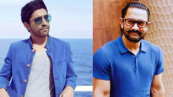Farhan Akhtar and Aamir Khan