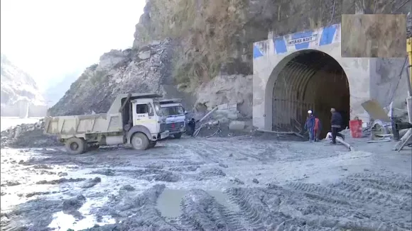 Waterlogging in Gaurikund