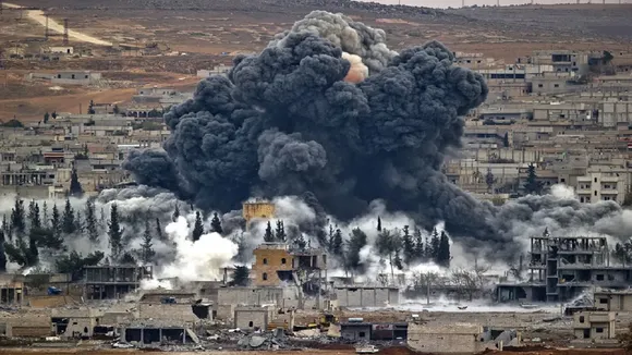 Russian air strike