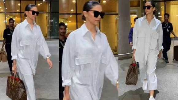Deepika Padukone Airport look  1