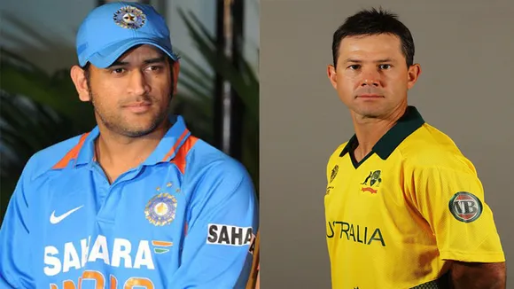 Dhoni vs Ricky Ponting