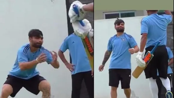 ipl 2023 star rinku singh fielding video viral