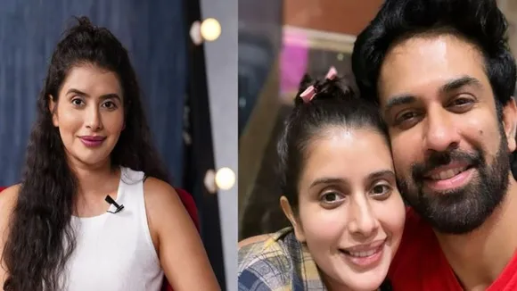 Charu Asopa and Rajeev Sen