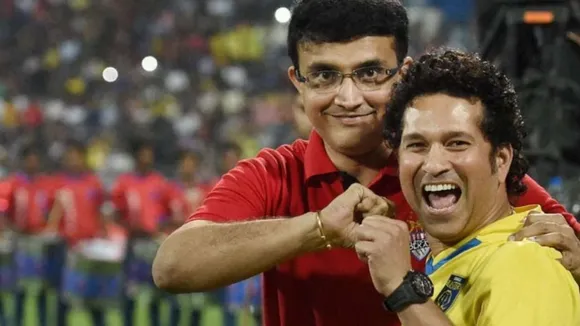 sourav ganguly birthday special sachin and sourav is close
