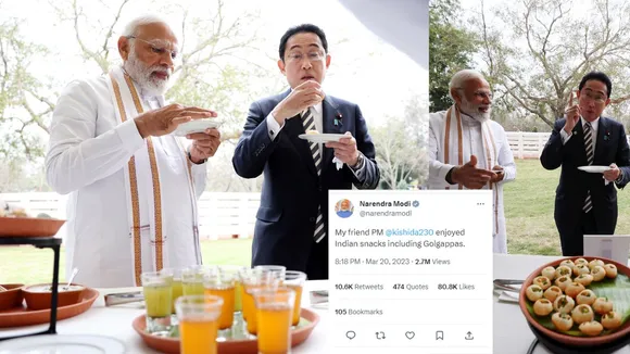 Pm Modi Golgappe