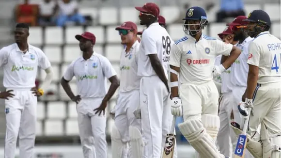 wi vs ind 2nd test port of spain record in test cricket