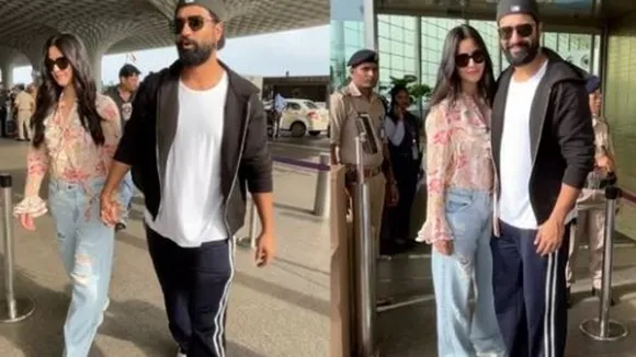 Vicky Kaushal and Katrina Kaif