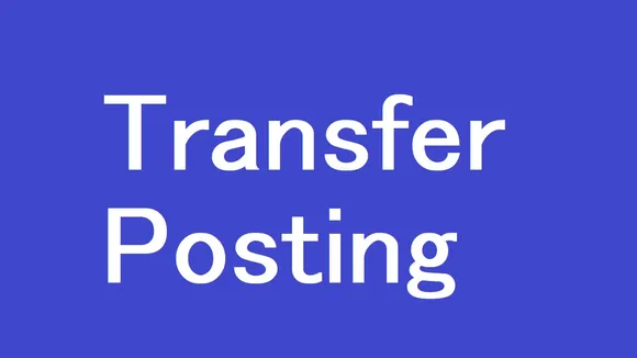 Transfer posting