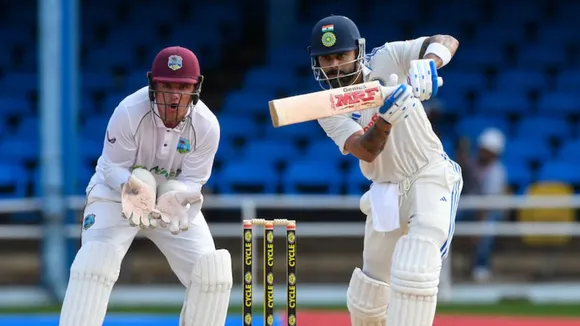 virat kohli makes history in ind vs wi 2nd test match on first day