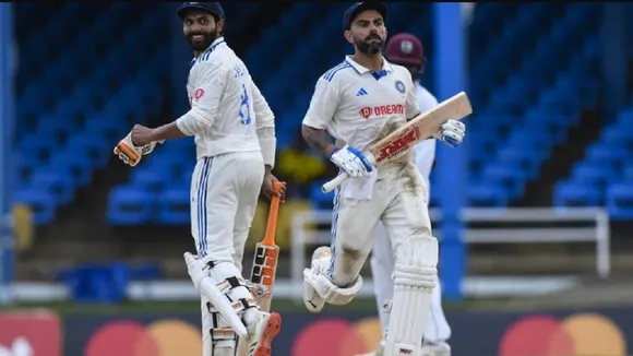 WI vs IND day 2 team india score 373 on 6 wickets
