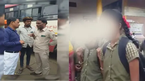 karnataka bus driver viral video