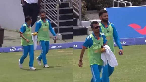 Virat Kohli Became Water Boy