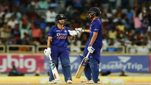 ind vs wi team india gave 352 runs target to west indies in 3rd odi