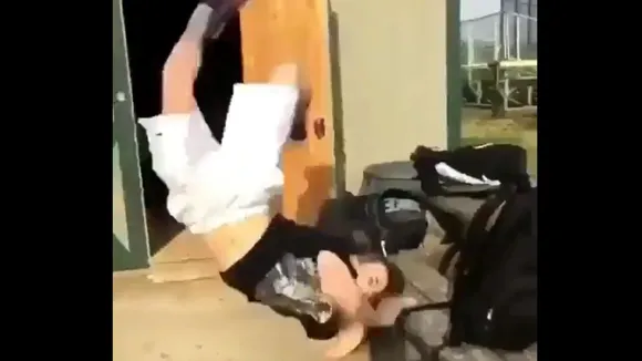 viral stunt trending video