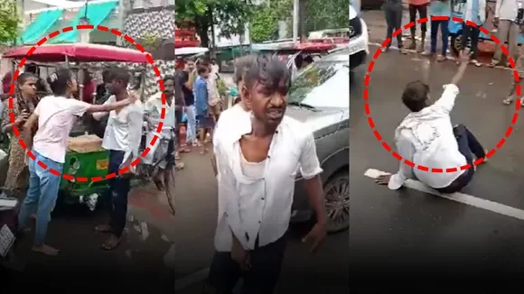 agra man beaten