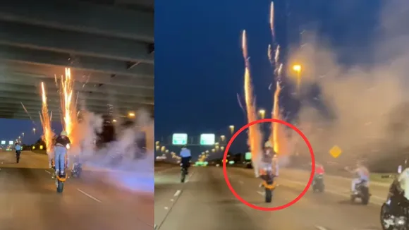 viral stunt trending video
