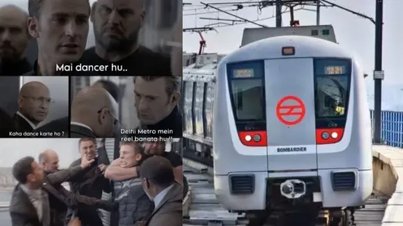 viral delhi metro trending news