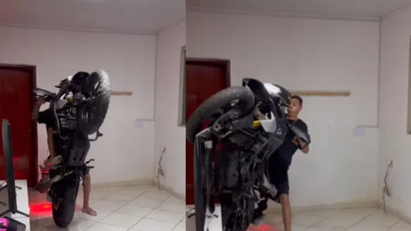 viral stunt trending video