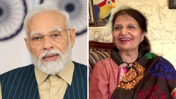 Qamar Sheikh and pm modi