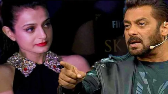 Ameesha Patel and Salman Khan