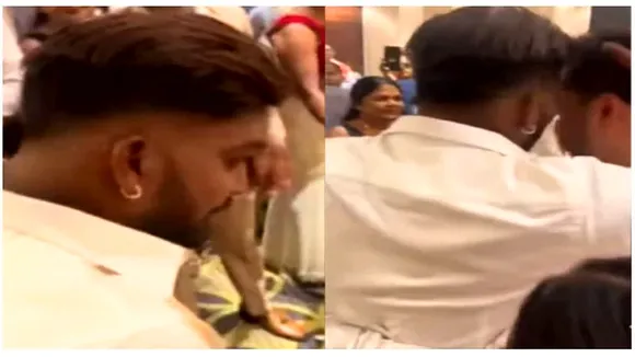 wanindu hasaranga cry during younger sister marriage