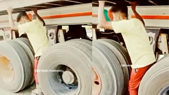 viral stunt trending video