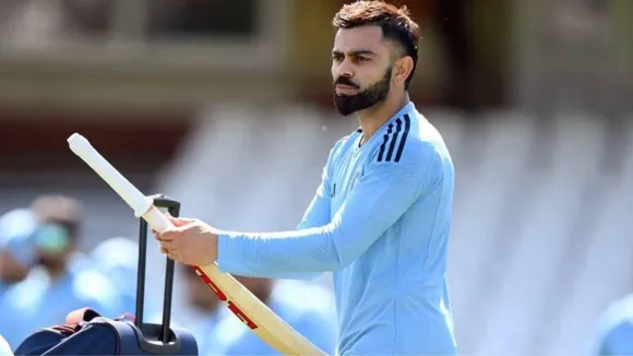 virat kohi injured in practice match ahead of ind vs pak clash
