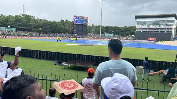 ind vs pak rain stopped the match but toss will help team india to win