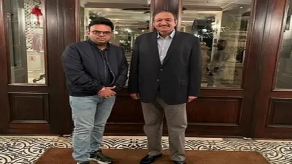 Zaka Ashraf and Jay Shah
