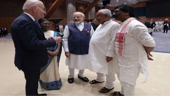 Joe Biden Modi Nitish Kumar