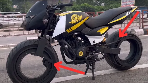 pulsar bike ring modified