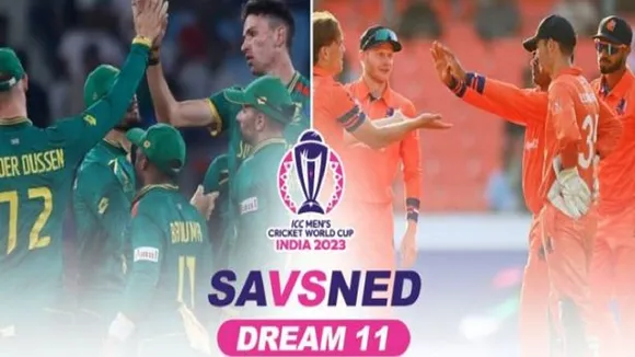 SA vs NED Dream11 Prediction World Cup 2023