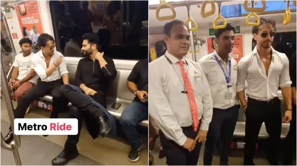 tiger shroff metro ride