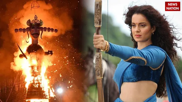 Kangana Ranaut Ravan Dahan