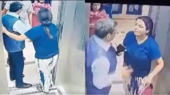 Noida Lift Video