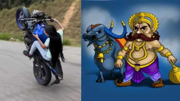 viral stunt trending video
