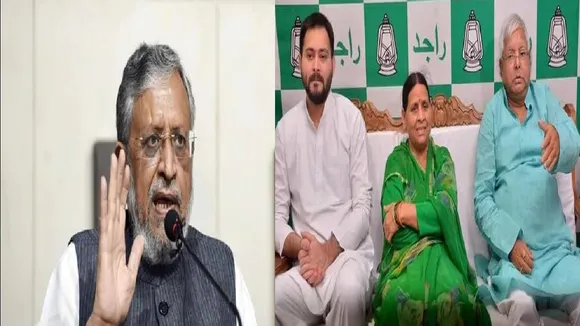 sushil on lalu