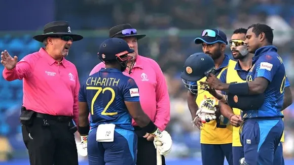 Angelo Mathews Time Out shakib Al Hasan