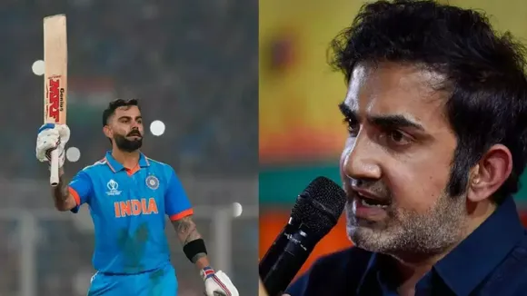 gautam gambhir gave virat kohli century credit to shreyas iyer