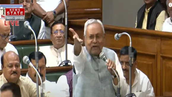 nitish kumar angry