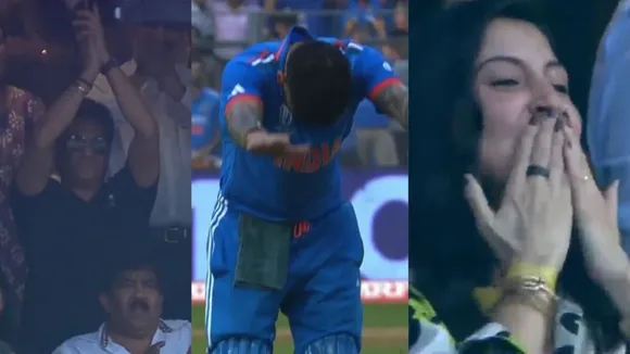 virat kohli bows down to sachin tendulkar