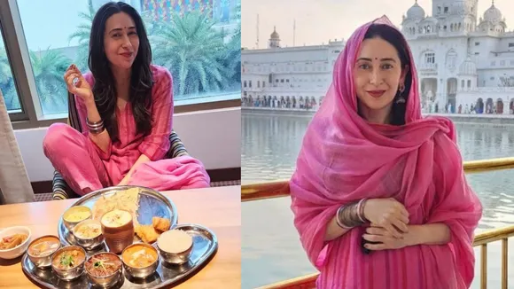 karisma kapoor in golden temple